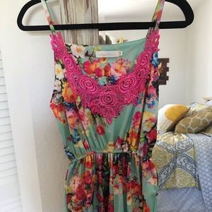 Multi colored romper